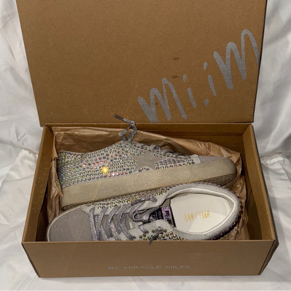 Mi.iM Glittering Gray Sneakers